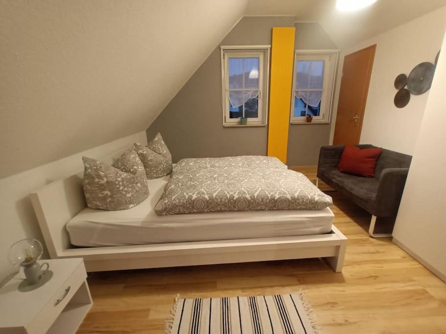 Ferienwohnung Fischer Mit E-Ladestation Direkt Am Haus Schwarzenberg  Esterno foto